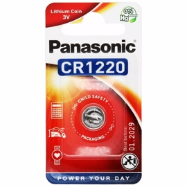 CR1220 Panasonic Knapcellebatteri 