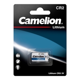 Camelion CR2 3V lithium batteri til foto / alarm