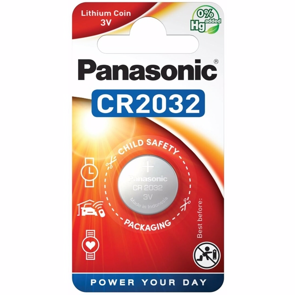 CR2032 Panasonic 3V Lithium batteri
