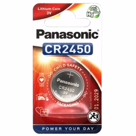 CR2450 Panasonic 3V Lithium batteri