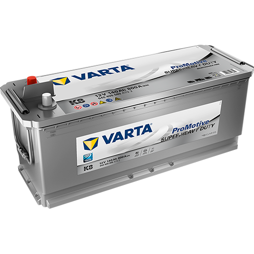 Varta K8 ProMotive Super Heavy Duty Bilbatteri 12V 140Ah 640400080