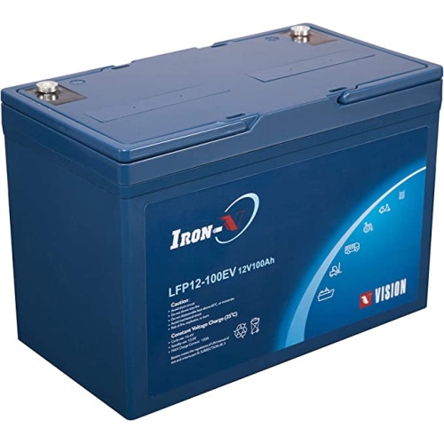 Vision lithium batteri 12V/100Ah (Bluetooth + HEAT)