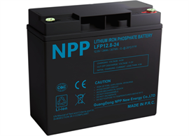 NPP Power Lithium batteri 12V/24Ah (Bluetooth)