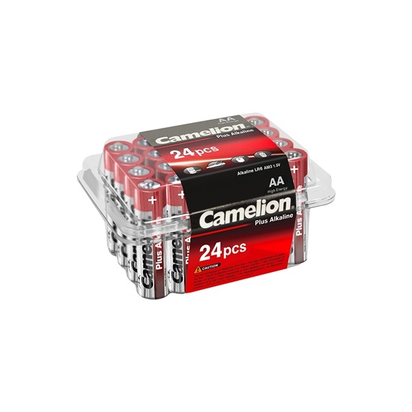 Camelion LR6 / AA Alkaline Plus batterier (24 stk)