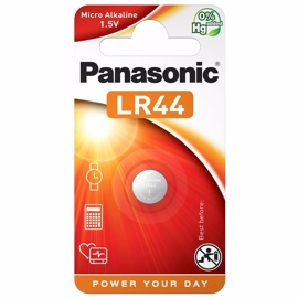Panasonic LR44 / AG13 1,5V Alkaline Batteri 