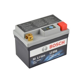 Bosch MC lithium batteri LTZ5S 12volt 2Ah +pol til højre