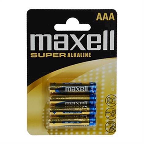 Maxell LR03 / AAA Super alkaline batterier