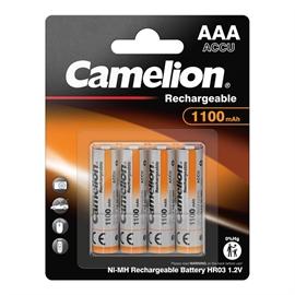 Camelion LR03 / AAA Genopladelige batterier 1100 mAh