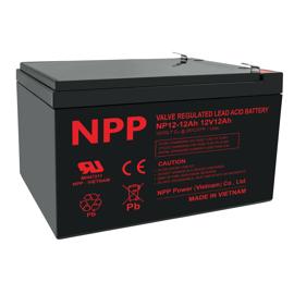 NPP Power Blybatteri 12 volt 12Ah 