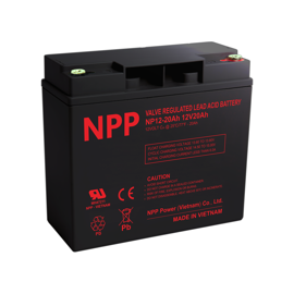 NPP Power Blybatteri 12 volt 20Ah 