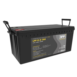 NPP Power Lithiumbatteri 12V/280Ah (Bluetooth)