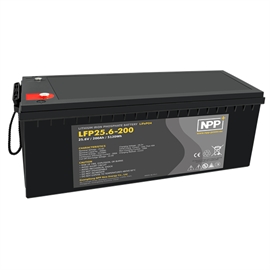 NPP Power Lithiumbatteri 24V/200Ah (Bluetooth)