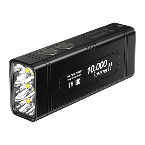 Nitecore TM10K Genopladelig lygte 10000 Lumen