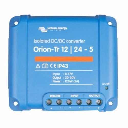 Victron Orion-TR Converter 12v-24v 5A (DC/DC 24,2v)