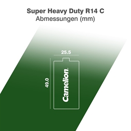 Camelion R14 Super Heavy Duty batterier