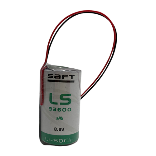 Saft LS33600 3,6V Lithium batteri med 15cm kabel 