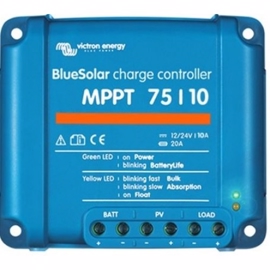 Victron Bluesolar 12/24 V MPPT solceller (10 Ah)