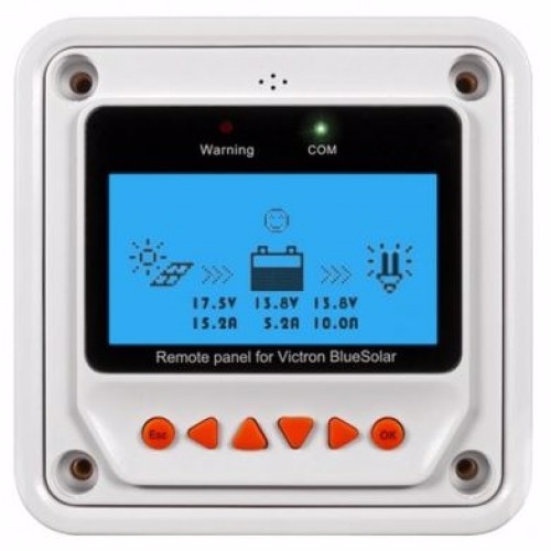 Victron Remote panel solceller Bluesolar