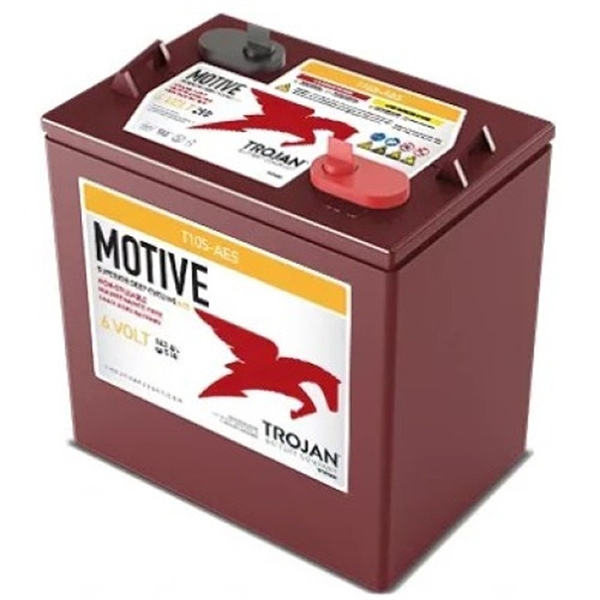Trojan T105-AES Deep Cycle AGM blybatteri 6V 207Ah
