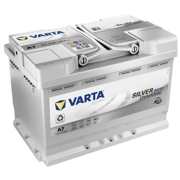 Varta A7 XEV bilbatteri 12V 70Ah 570 901 076