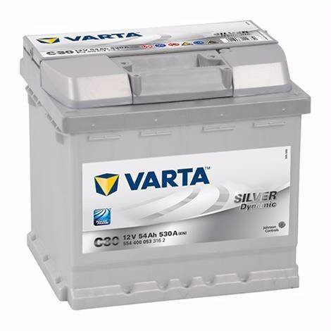 Varta  C30 Bilbatteri 12V 54Ah 554400053