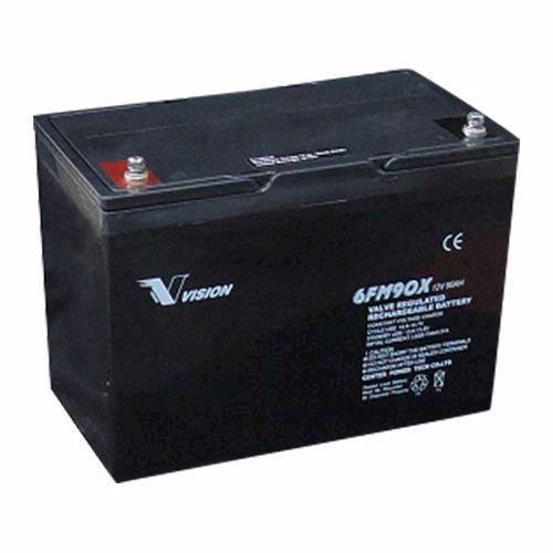 Elscooter batteri 12 volt 90Ah 6FM90 