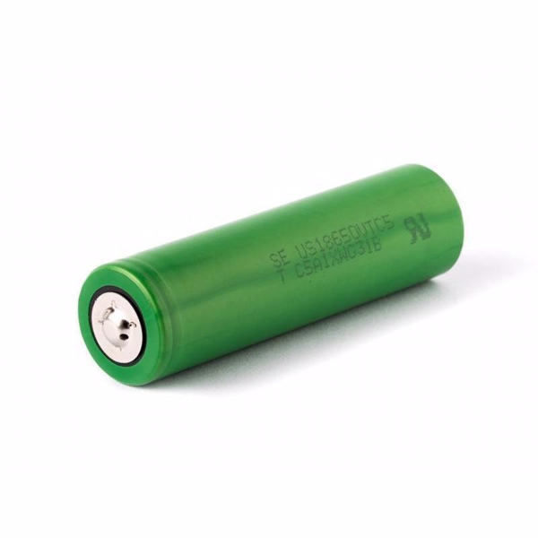 Sony 18650 VTC6 3,7 volt Li-Ion batteri 3120 mAh knop på +pol