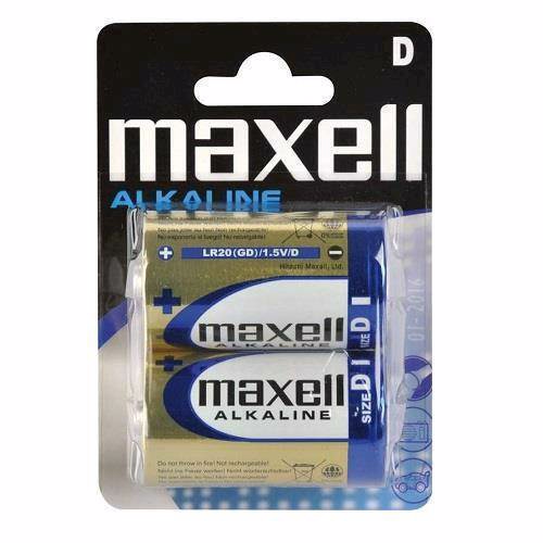 Maxell LR20 / D alkaline batterier 