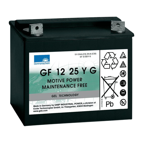 Sonnenschein GF12 025V GEL batteri 25Ah