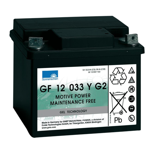 Sonnenschein GF12 033 YG2 GEL batteri 33Ah