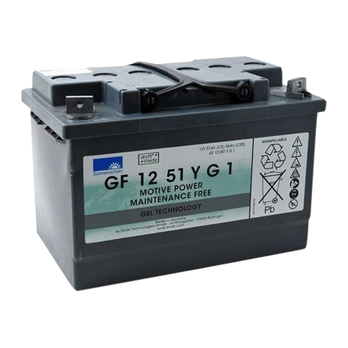 Sonnenschein GF12 051 YG-1 GEL batteri 51Ah