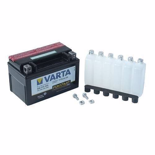 Varta 506 015 005 MC batteri 12 volt 6Ah (+pol til venstre)