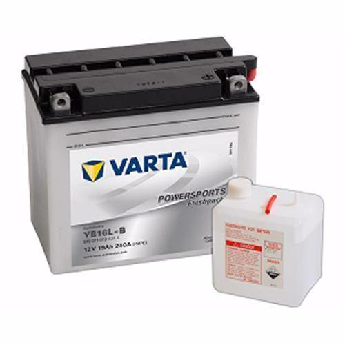 Varta 519 011 019 MC batteri 12 volt 19Ah (+pol til højre)