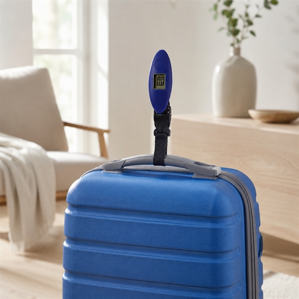 Digital bagagevægt – rejsevægt op til 40 kg, rød/blå/sort (assorteret)