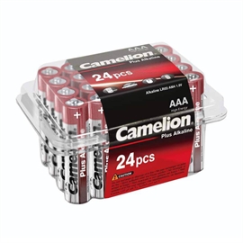 Camelion LR03/AAA Alkaline batterier 24 stk. pakning