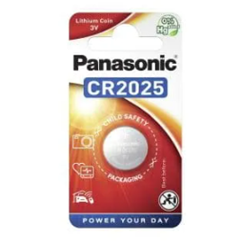 CR2025 Panasonic 3V Lithium batteri