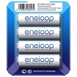 Panasonic Eneloop LR03 / AAA Genopladelige batterier 750 mAh 