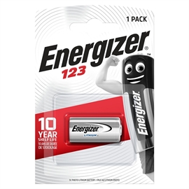 Energizer CR123A 3v Lithium foto batteri