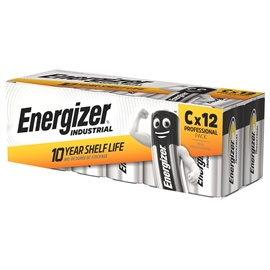 Energizer LR14 / C Industrial batterier (12 stk)