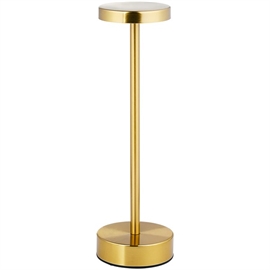 Grundig trådløs bordlampe med touch 29,5 cm, guld
