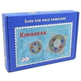 Kinaskak i Træ: Klassisk Familiestrategispil 25x25 cm