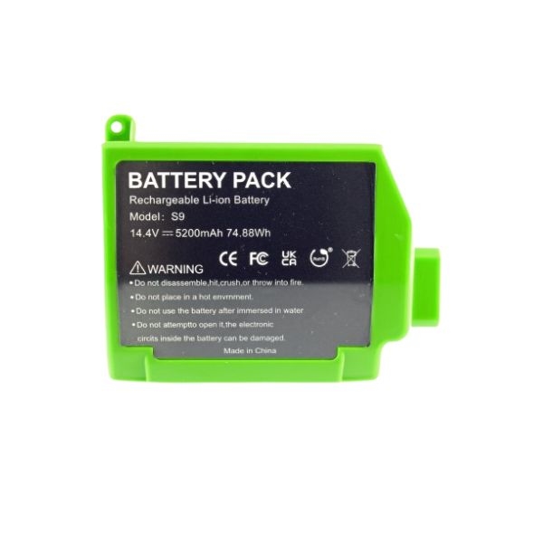 Batteri til iRobot Roomba s9 og s9+ robotstøvsuger, 5200 mAh (Kompatibelt)