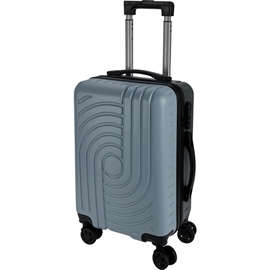 Hardcase Kuffert 38L med 360° 4 Hjul (Håndbagage), Grå 