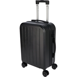 Hardcase Kuffert 38L med 360° 4 Hjul (Håndbagage), Sort