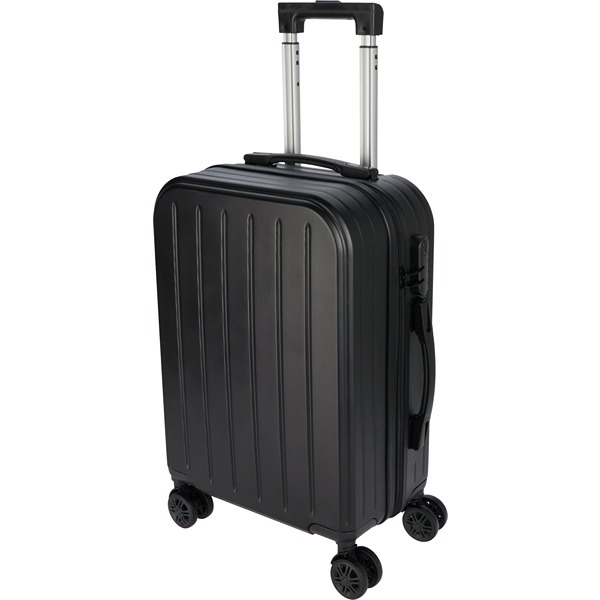 Hardcase Kuffert 38L med 360° 4 Hjul (Håndbagage), Sort