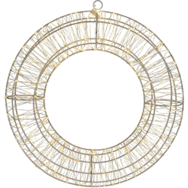 LED-lysring 960 LED Ø 38 cm, varm hvid