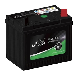Leoch batteri til havetraktor 12V 29Ah med pluspol til højre