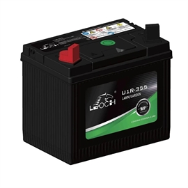 Leoch batteri til havetraktor 12 volt 29Ah med pluspol venstre