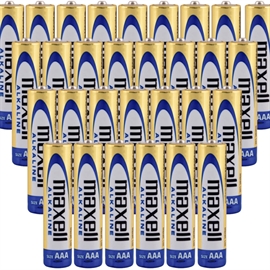 Maxell LR03 / AAA alkaline batterier, 800 stk.