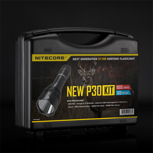 Nitecore NEW P30 Jagt KIT 1000 Lumen 